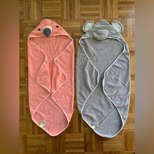 Hooded baby towels